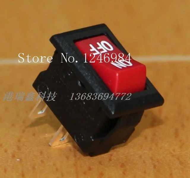 [SA]Ultra-small power switch Taiwan bright red rocker switch group LIGHT ON-OFF mini rocker switch MRA--100PCS/LOT