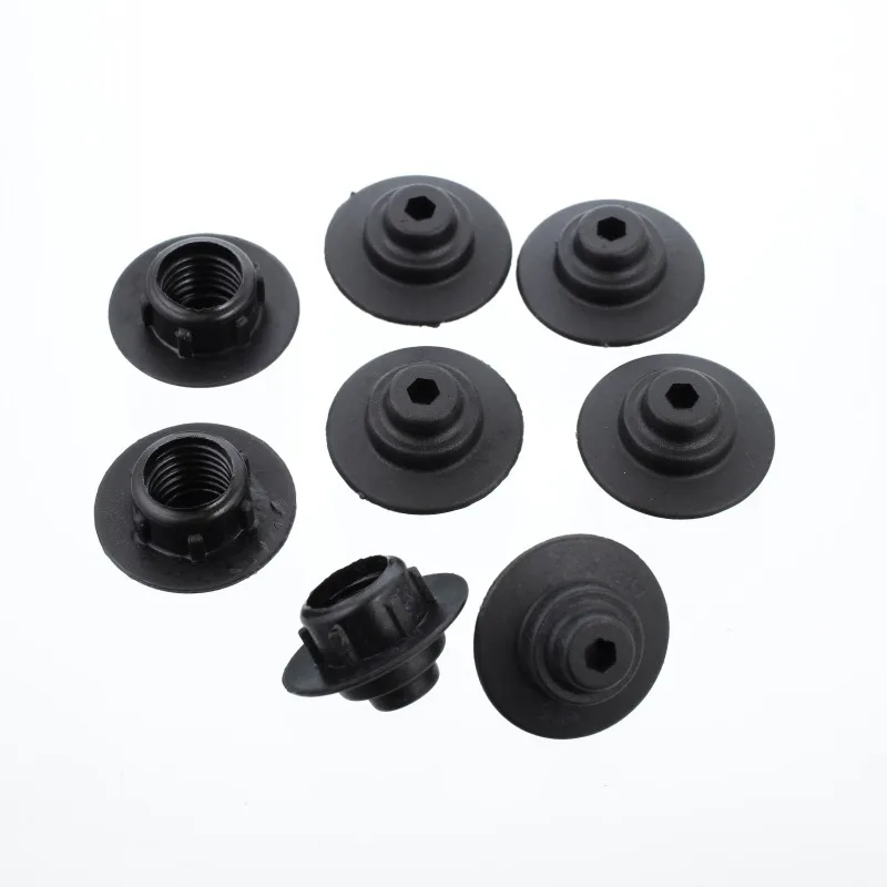 Foosball Retractable Rod Nut Table Soccer Parts/ ABS Accessories  (diameter : 6mm) AQ-02