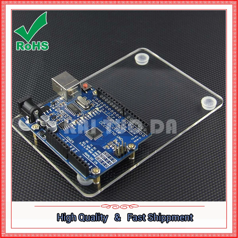 The Acrylic Transparent Base Kit Is Suitable For R3 Development Boards And solder-free Breadboards Module