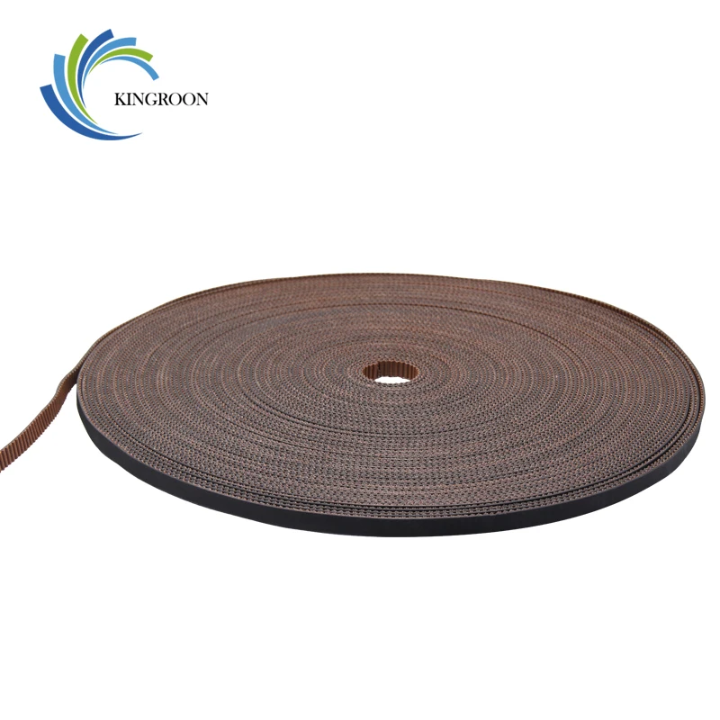 Kingroon Upgrade 1M GT2 Timing Open Riem Voor 3D Printer Breedte 6 Mm 2GT Katrol Rubber Riem 3D Printer deel GT2 Riem