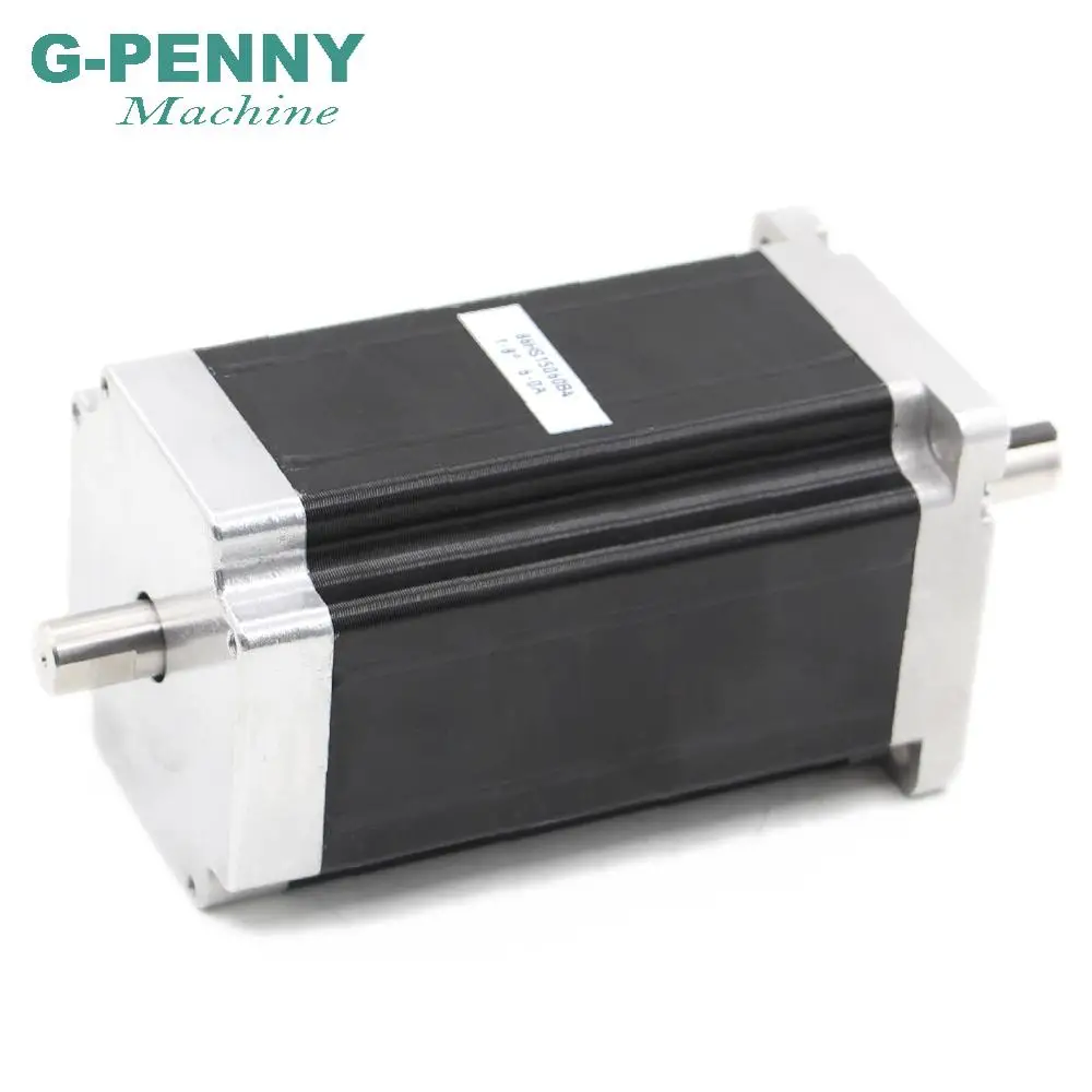 NEMA 34 Double Shaft CNC stepper motor 86X150mm 12 N.m 6A  nema34  stepping motor 1700Oz-in for CNC engraving machine 3D printer