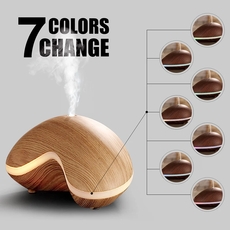 

Aroma Diffuer Essential Oil Air Aromatherapy Air Humidifier For Home Cool Mist Maker 150ml LED Ultrasonic Humidifier Diffuser