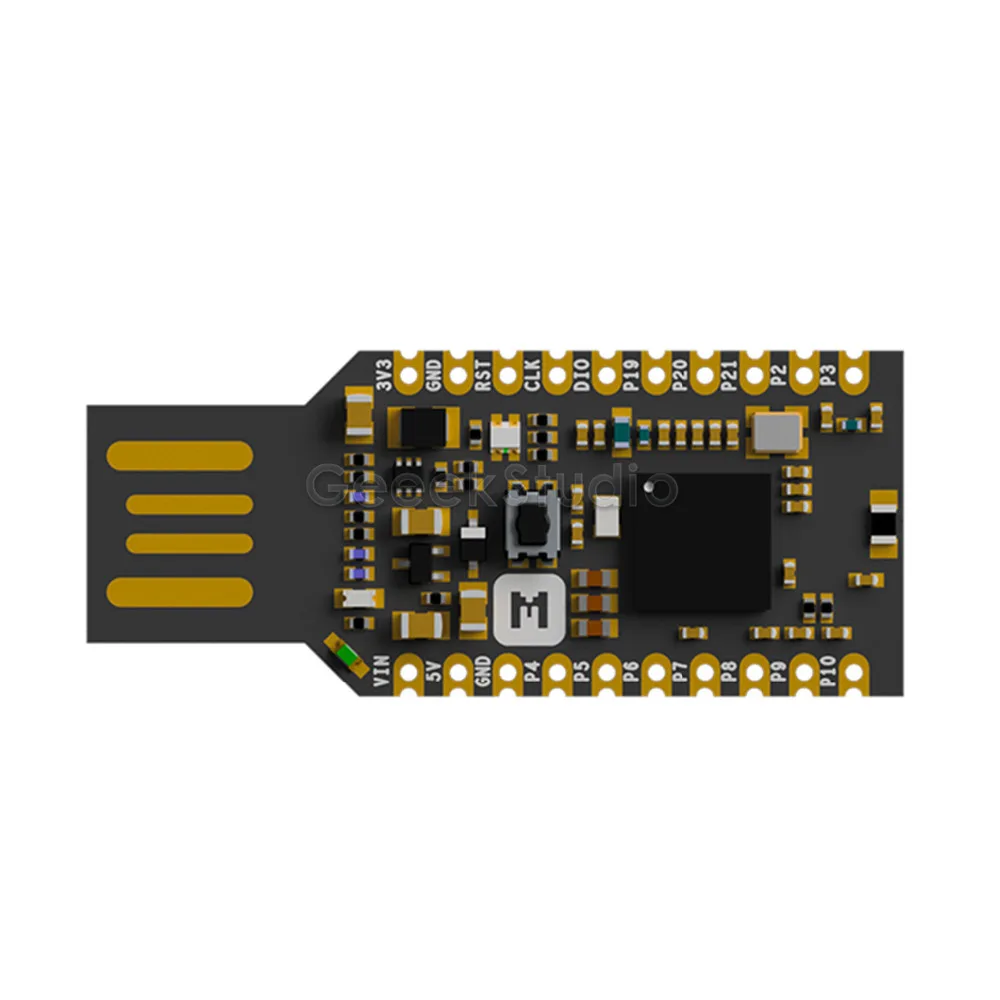 Imagem -02 - Kit Micro Desenvolvedor Usb Dongle com Capa Nrf52840 Novo