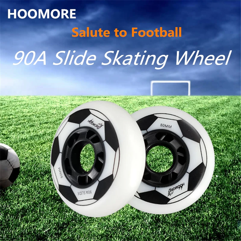 [ Real 90A ] SEBA Inline Skates Wheel FSK Slalom Slide Skating Wheel 72mm 76mm 80mm Roller Ruedas Brack Drift Flying Eagle Rodas