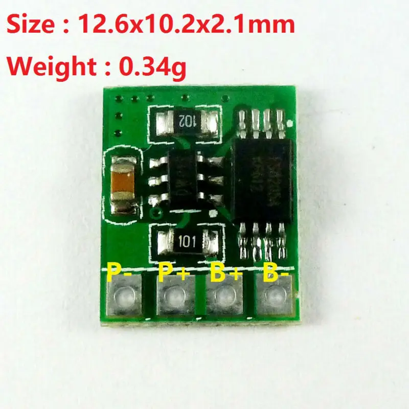 3.7V 4.2V 3A 5PCS caricabatteria al litio agli ioni di litio su carica scarica modulo di protezione da sovracorrente per 18650 TP4056 d05cvsa