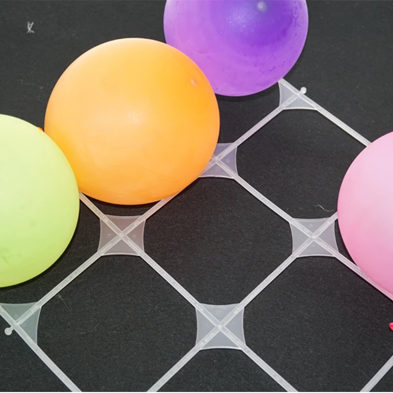 

12PCS/LOT Square Balloon Wall Grid Modeling Party Balloons Grids Wall Festival Birthday Party Christmas Props