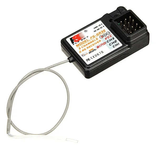 Upgraded 3CH 2.4G FS-GR3E GR3C GT3B Receiver For Rc Car Rc Boat TS FlySky