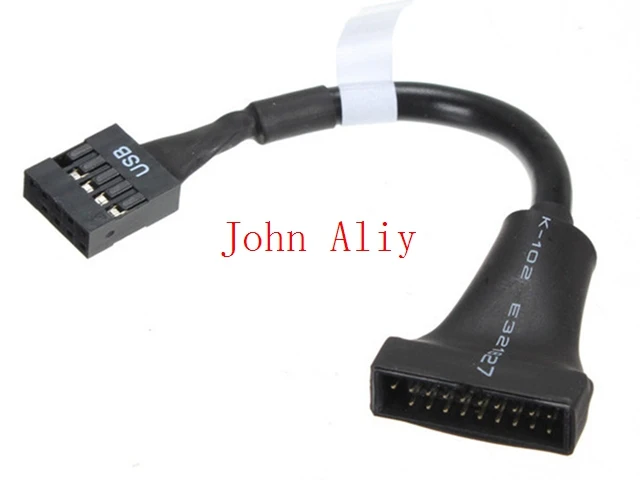 

Hot sale Mainboard Motherboard USB 3.0 to USB 2.0 Cable 20pin Male to 9pin Female Extension Adapter Cable for Desktop Computer