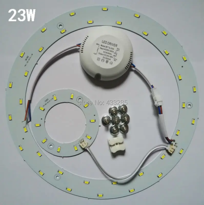 5W 12W 15W 18W 23W LED Ring PANEL Circle Light AC85-265V SMD 5730 LED Round soffitto board il bordo della lampada circolare