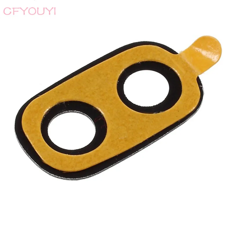 CFYOUYI Plastic Back Camera Lens Cover Ring With Stickers Replacement Part for Samsung Galaxy J3 J5 J7 Pro (2017) J330 J530 J730