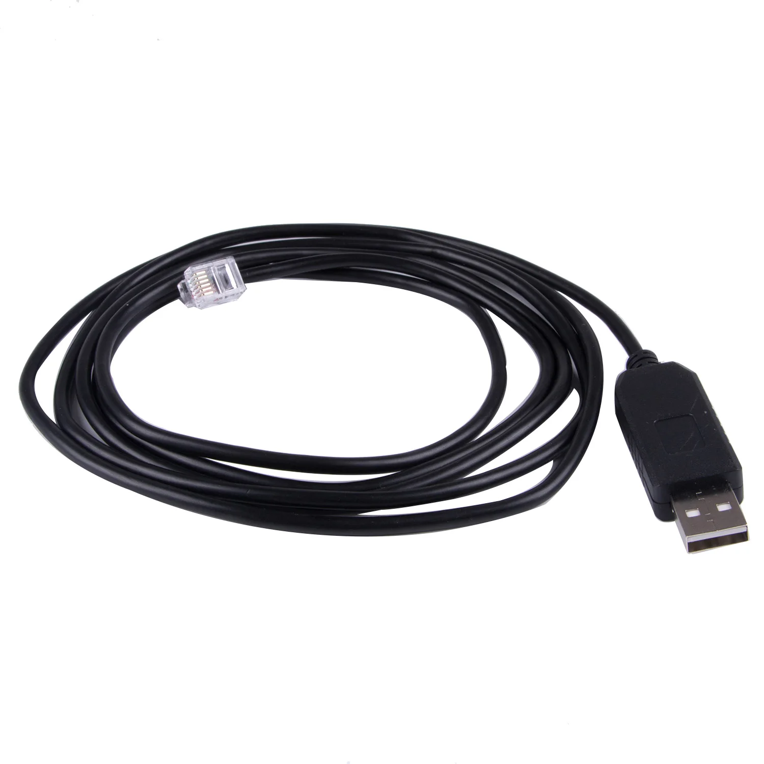 USB RS232 to RJ11 FTDI Serial Converter Programming Cable for Keyence PLC Connect PC Communication