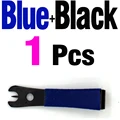 1PCS Blue Black