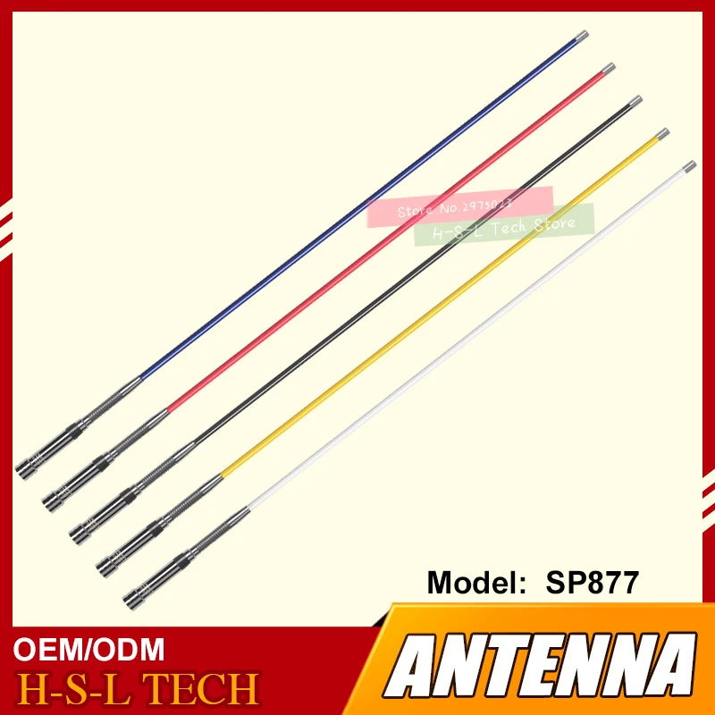 Antena sem fio de 30km com banda dupla uv 144/430mhz, conector de antena de alto ganho, vhf/uhf, rádio amador para dobrar celular