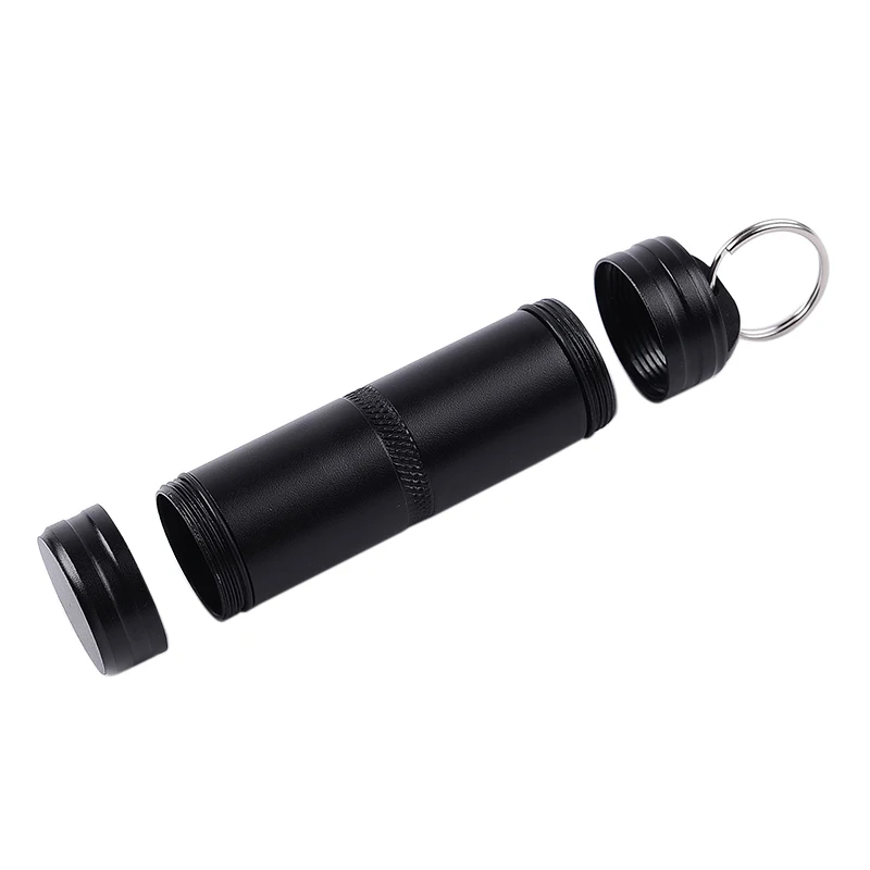 Waterproof Airtight Watertight Storage Container Dry Box Seal Bottle Case For Pill Capsule Fob Emergency Medicine Match Battery