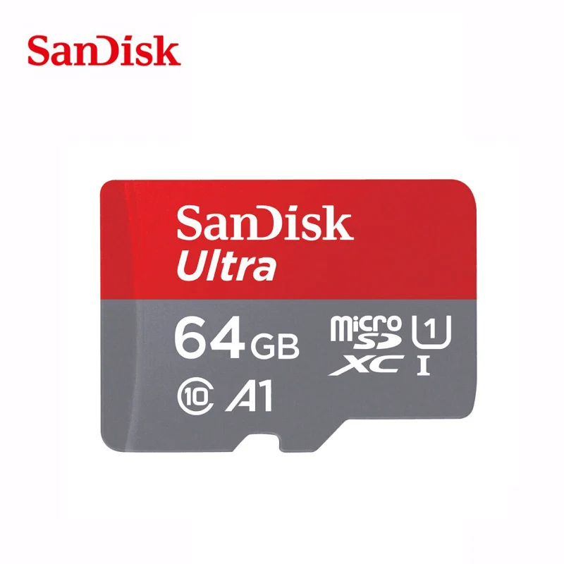 SanDisk Ultra 128GB 64GB  16GB 200GB Memory Cards in micro SD Card 32GB Class 10 80MB/S UHS-I microSDXC SDHC 100% Original