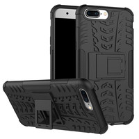 One Plus 5 Oneplus5 Case Hybrid Kickstand Rugged Rubber Armor Hard PC+TPU Back Cover Case for Oneplus 5 One Plus5 Hard Cover