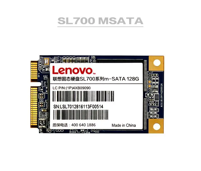Lenovo-오리지널 SSD 내장 솔리드 스테이트 디스크, 256GB 240GB 128GB 하드 드라이브 스테이트 SL700 노트북 pc용