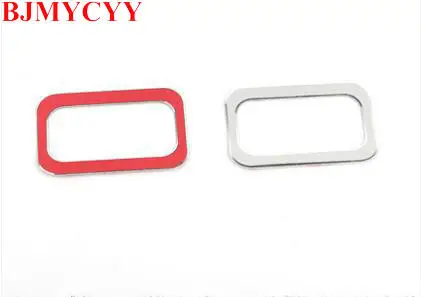 BJMYCYY Car Accessories Rear Trunk Switch Control Button Decoration Frame Sticker for Benz C Class C180L C200L C260L C300L