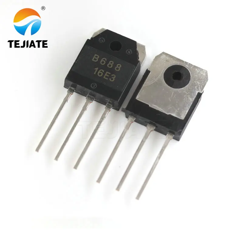 2pair 2SD718 2SB688 Transistor (2 x D718 + 2 x B688) New Audio Power Amplifier Matching Tube TO-3P