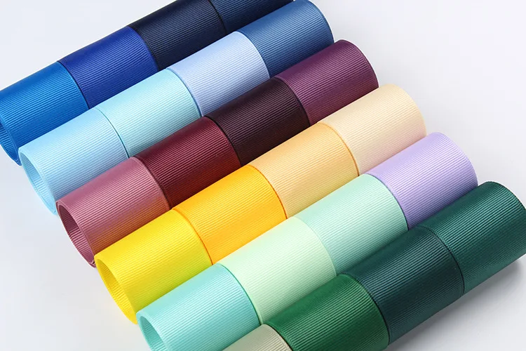 10 Yards solides Ripsband zum Basteln, Hochzeit, Blumen, Nähzubehör, Bastelband für Geschenkverpackungen, DIY-Haar-Accessoires – Detail 9
