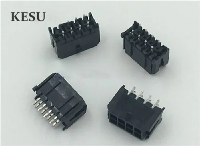 Wholesale 43045-0800 3.0mm Spacing Connector 180 degree straight needle 3.0-2*4Pin 8P 8pin Terminal Plug connector