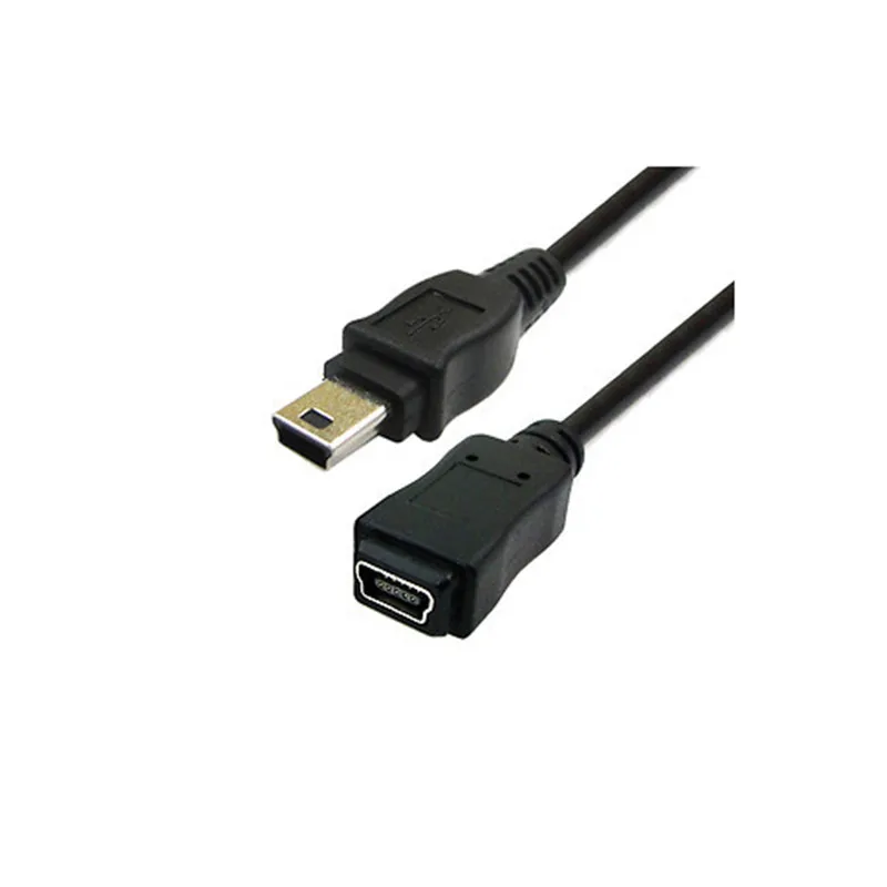 Высокоскоростной Удлинительный кабель-Переходник USB 2,0 Mini USB 5pin «штырь-гнездо» 1,5 м