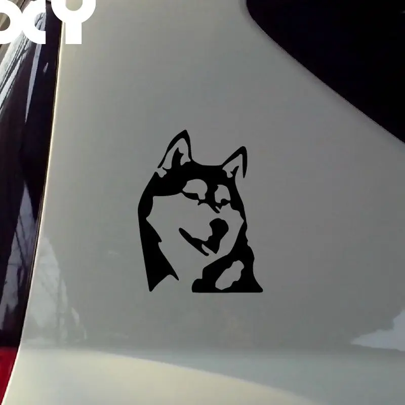 High Quality Stickers For Car Accessories Car styling motorcycle Stickers Decals Huskies Waterproof Reflective Type car stickers