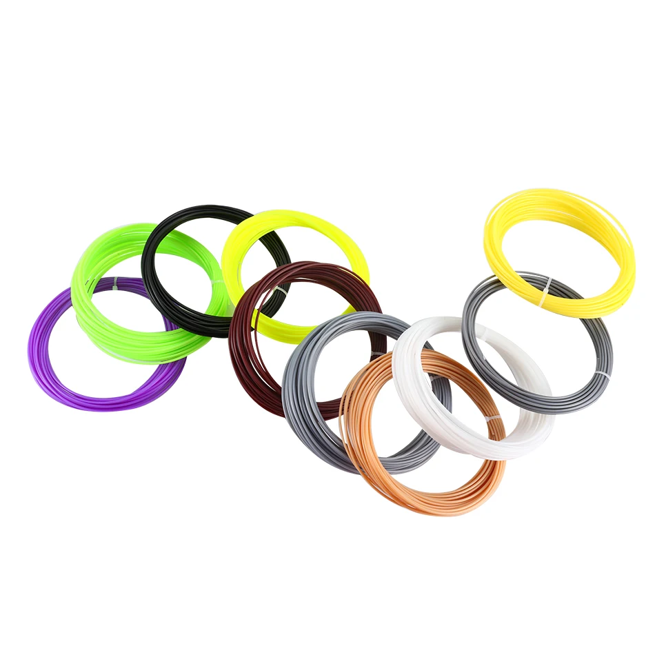 3D Pen Special 1.75mm PCL Filament 3D Printing Material 3D Printer 6Color Refills Modeling Stereoscopic No Pollution 30m