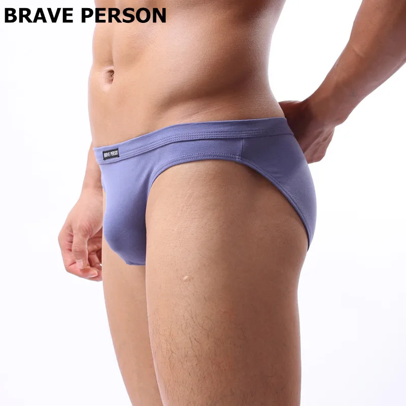 Brave Person-ropa interior de algodón para hombre, calzoncillos cómodos y transpirables de alta calidad, B1132