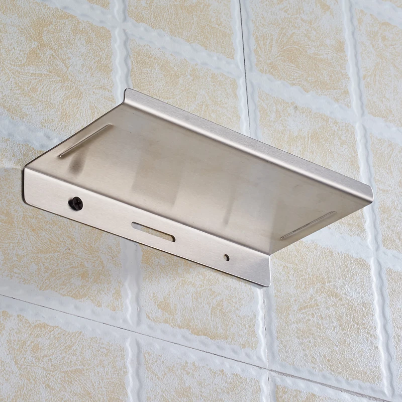 WEYUU Wc Papier Halter Edelstahl Wc Papier Handtuch Rolle Rack Wand Montiert Bad Zubehör