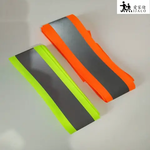 옥스포드 반사 직물 바느질 테이프 의류 가방에 바느질을위한 반사 웨빙 리본 50mm x 30mm * 3 메터/몫,