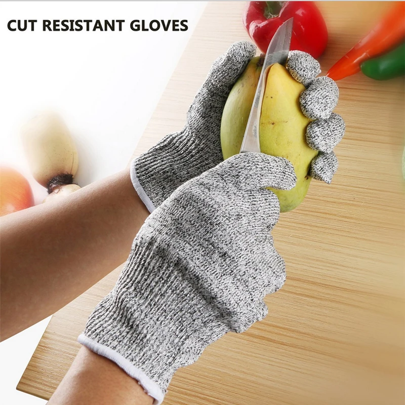 Gants de sécurité anti-coupure en acier inoxydable, protection contre les coups de couteau, grillage métallique, cuisine, boucher, nourriture