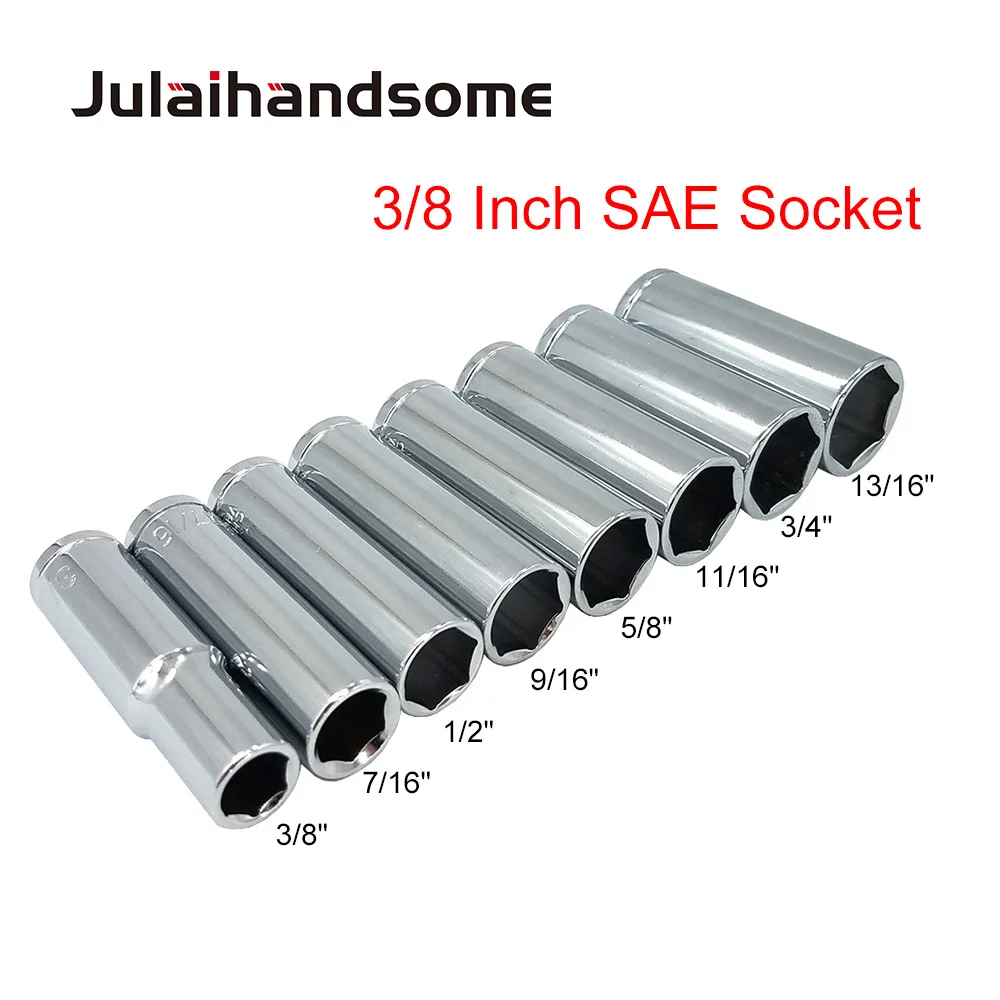 3/8 Inch Drive Deep Socket Size SAE 3/8\