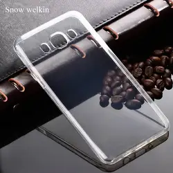 Snow Welkin Transparent Clear Silicone Soft Ultra Thin TPU Back Cover Case For Samsung Galaxy J5 2016 J510FN J510F J7 2016 J710F