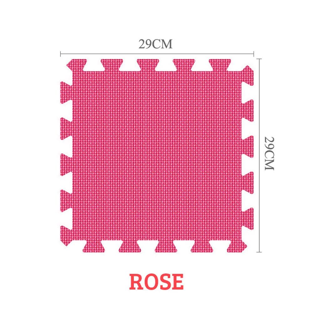 MQIAOHAM 1 pezzo 11,41 pollici * 11,41 pollici * 0,31 pollici Tappetino puzzle da gioco in schiuma EVA per bambini ad incastro