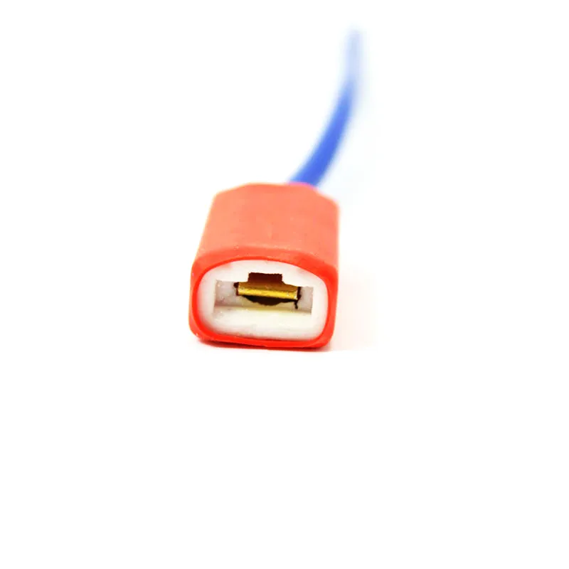 2Pcs H1 H3 Universal Heat Proof Ceramic Plug Car Headlight Bulb Connector Plug Socket Harness Automotive H1 H3 Bulb Adapter