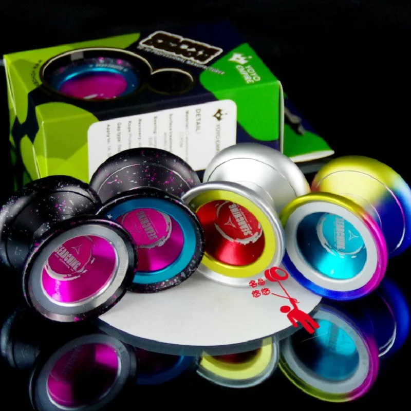 New Arrive YYE EMPIRE SEARCHING YOYO acid washing Colorful yo-yo metal Yoyo for Professional yo-yo player Classic Toys