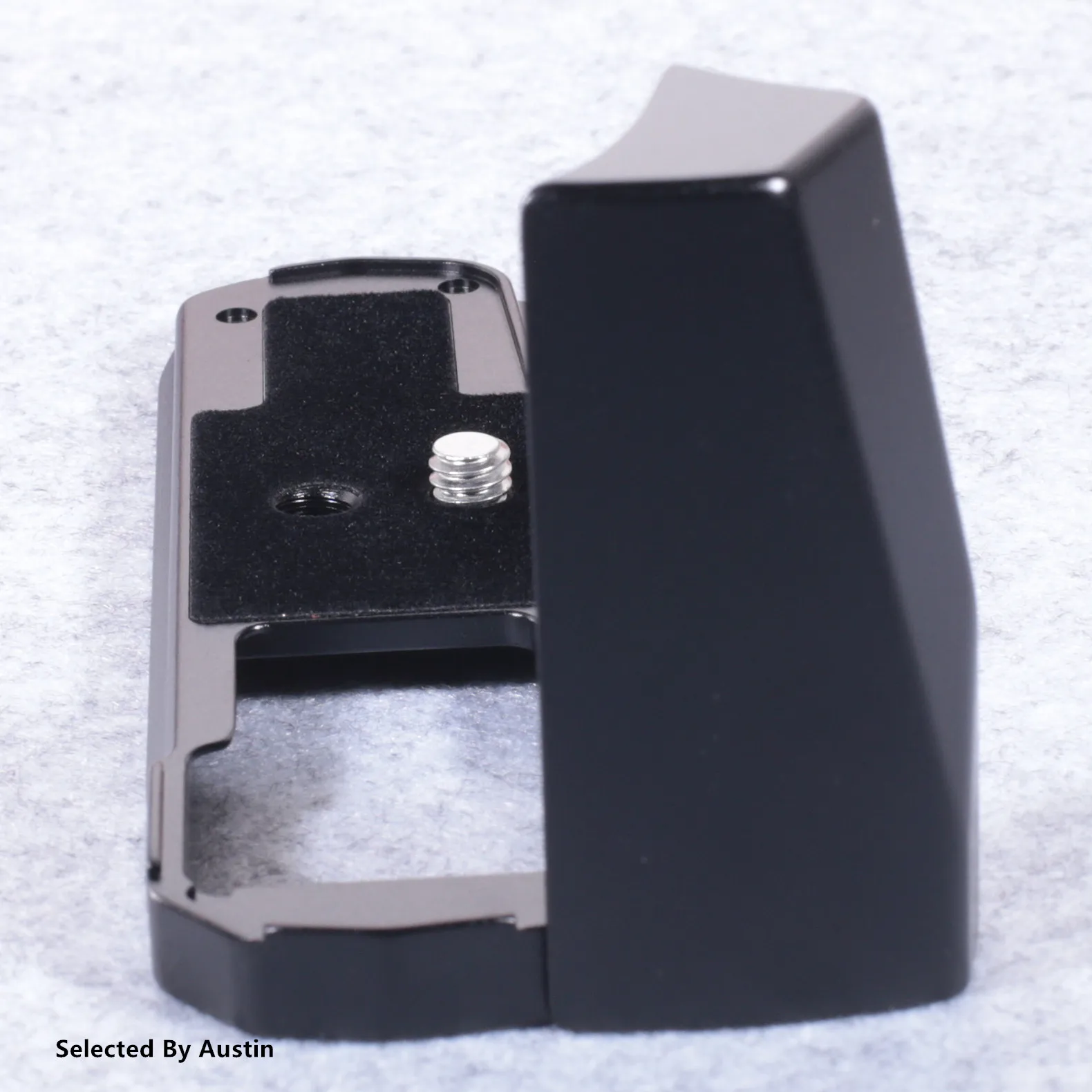 Ручка с быстроразъемной L-образной пластиной и вертикальным кронштейном для OLYMPUS EM10 MARK III