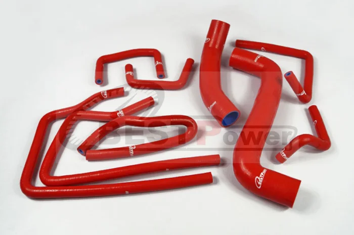 

Silicone Radiator coolant Hose Kit for Impreza 2.0 WRX GD,GB,GG Vers 7/8/9 RED