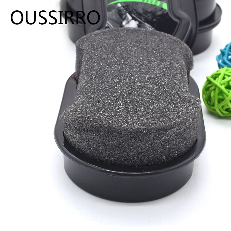 

1 Pcs Colorless Sponge Shoe Polish Brush - Sponge Contains Shoe Polish Rich in Silicone Oil and Palm Wax - Suitable for Leather