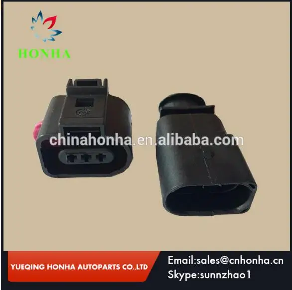 3 Way Female And Male 1.5mm Auto Temp Sensor Plug Valve Plug Waterproof Connector 1J0973703 1J0 973 703 1K09738