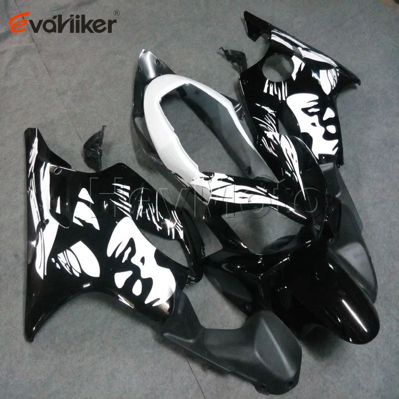 motorcycle ABS fairing for CBR600F4i 2004 2005 2006 2007 black white CBR 600F4i 04 05 06 07 motor panels Injection mold