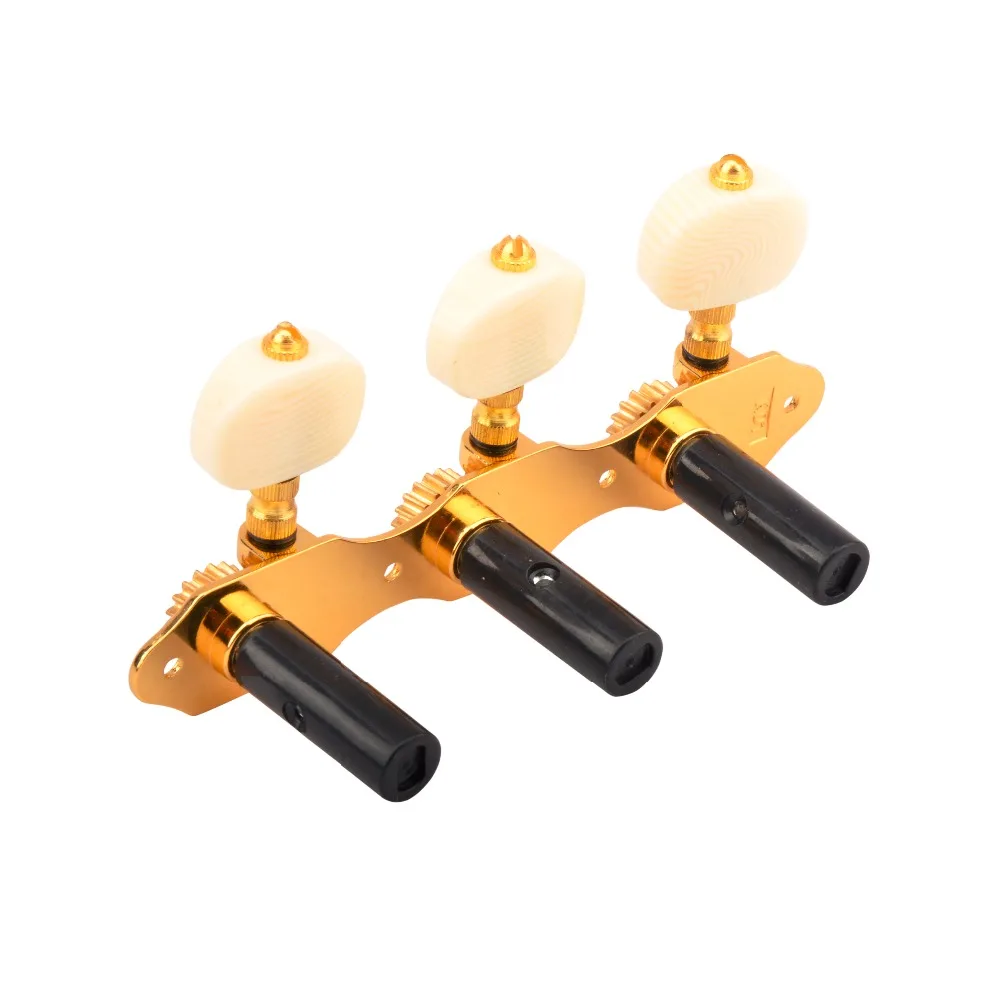 KD Classical Guitar Tuning Peg Flamenco Machine Heads Gold Plated Guitar Peg Tuner Professional Guitar Parts Accessories