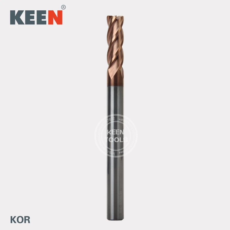 

Round Nose Cutter for Steel Machining