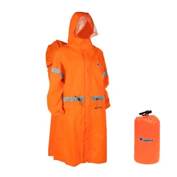 Bolsa reflectante Unisex para escalada al aire libre, mochila, chubasquero, Poncho de lluvia de una pieza, chaqueta de capa para senderismo, Camping, ciclismo