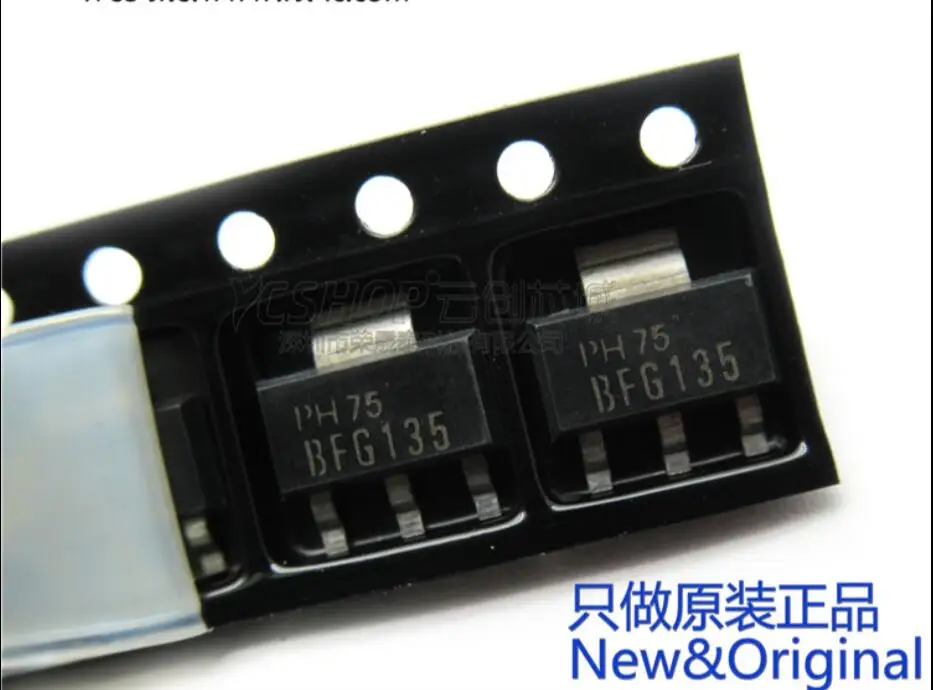 Mô-đun BFG135 SOT223 20 CÁI-100 CÁI Gốc xác thực và new Miễn Phí Vận Vận Chuyển