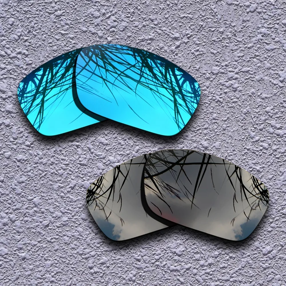 

Blue & Black Polarized Replacement Lenses for Oakley Fuel Cell Sunglasses