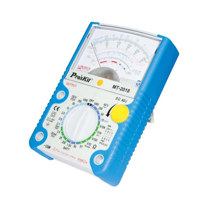 ProsKit MT-2018 Protective Function Analog Pointer Multimeter Safety Standard Professional