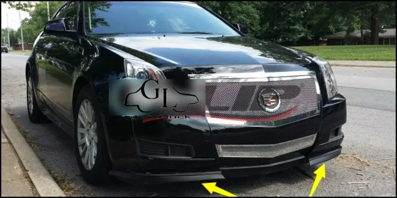 Bumper Lip Deflector Lips For Cadillac CTS CTS-V 2002~2015 Front Spoiler Skirt For TopGear Fans Tuning / Body Kit / Strip