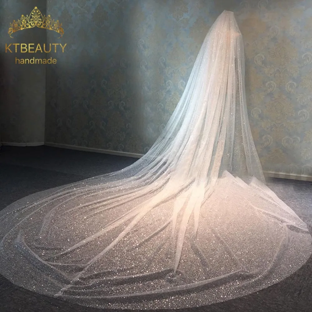 

Wedding Bride One Layer Beaded Veil1 Adult Women Guangdong Bridal Veils Women's Veil Surprise Price